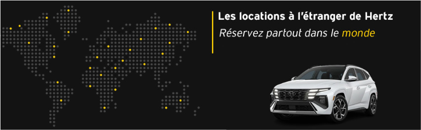 Nos tarifs à l'international